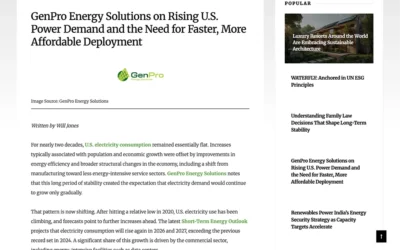 GenPro on Rising U.S. Electricity Demand